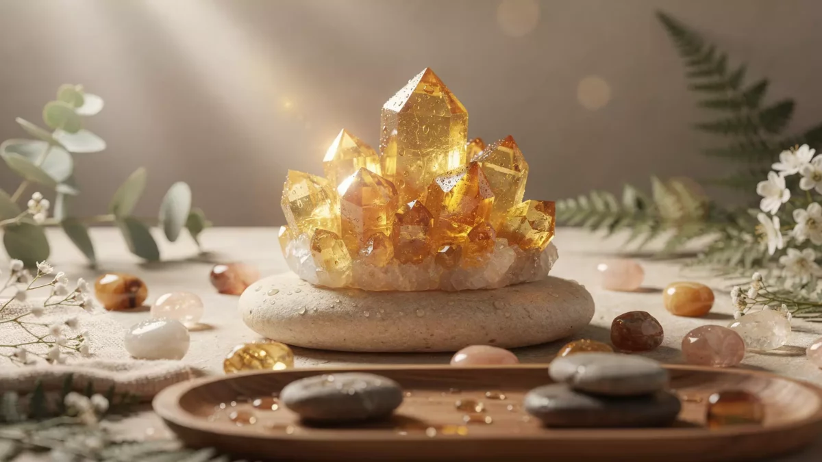 Citrine : la pierre de la lumière et de l&rsquo;abondance, comment s&rsquo;en servir