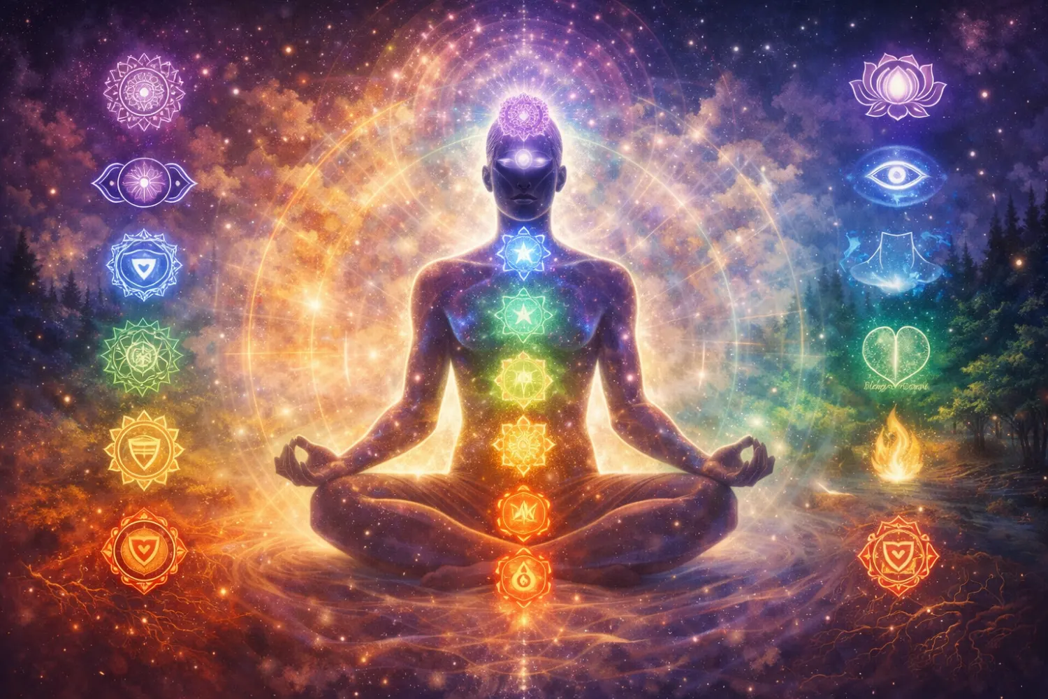 Chakra : guide complet des sept centres énergétiques du corps humain
