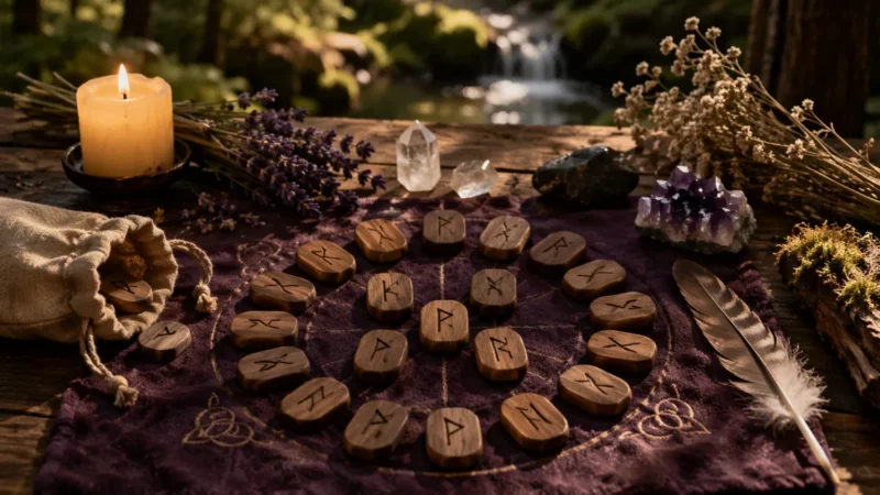 Divination par les runes : guide complet pour débutants curieux