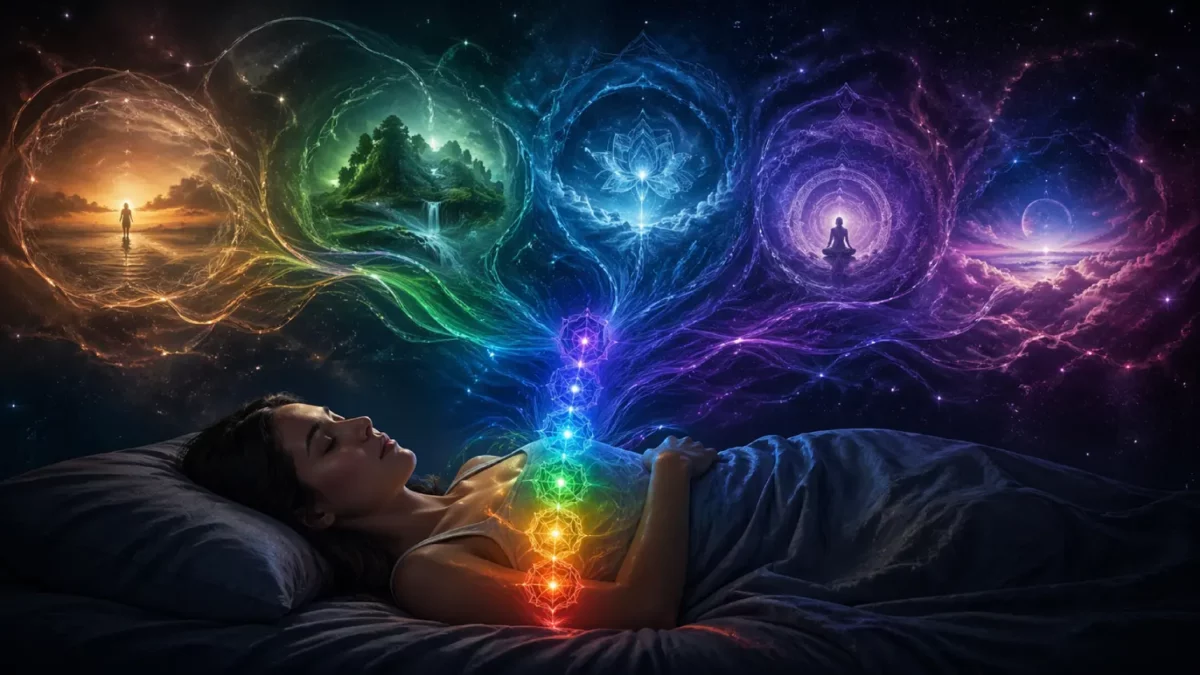 Rêves et chakras : comment votre corps énergétique parle la nuit