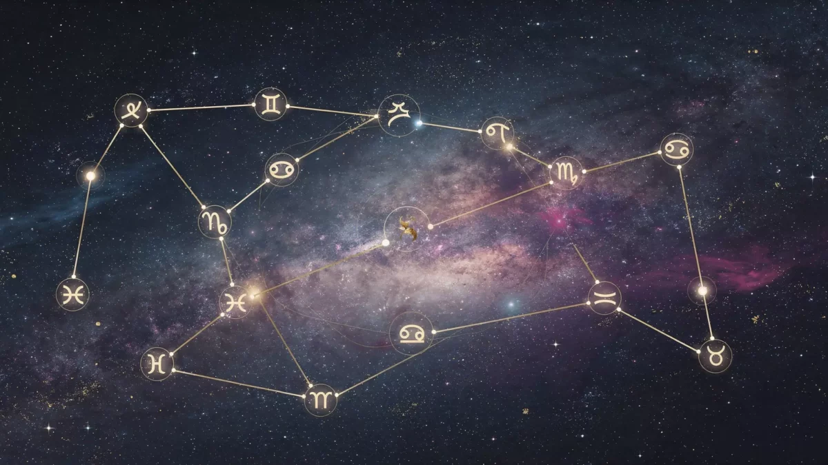 Les aspects astrologiques majeurs : conjonction, opposition, carré expliqués
