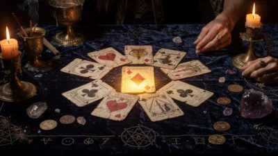 Cartomancie avec un jeu ordinaire : les 32 cartes et leurs significations