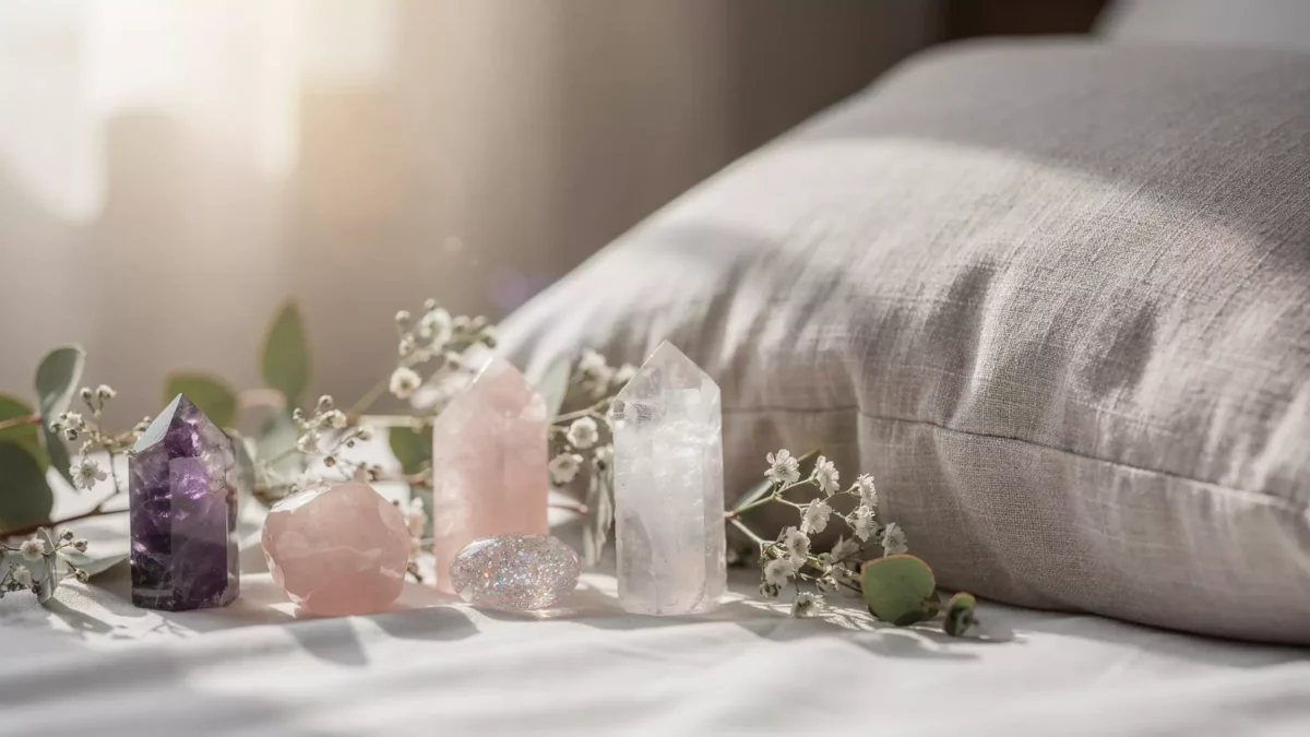 Les pierres pour dormir : quels cristaux poser près de votre lit ?