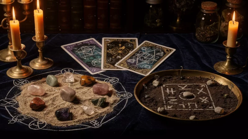 Lithomancie et géomancie : deux arts divinatoires méconnus à découvrir