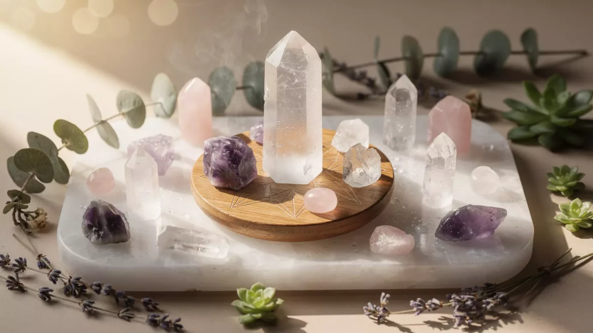 Comment purifier et recharger vos pierres de cristal correctement